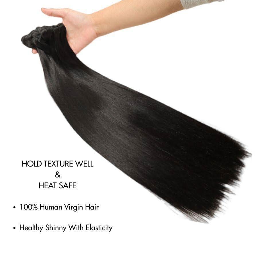USA Shipping | Hair Bundles Deal 3pcs Straight/Body Wave 100% Human Hair Weaves - VOGUESTRANDS