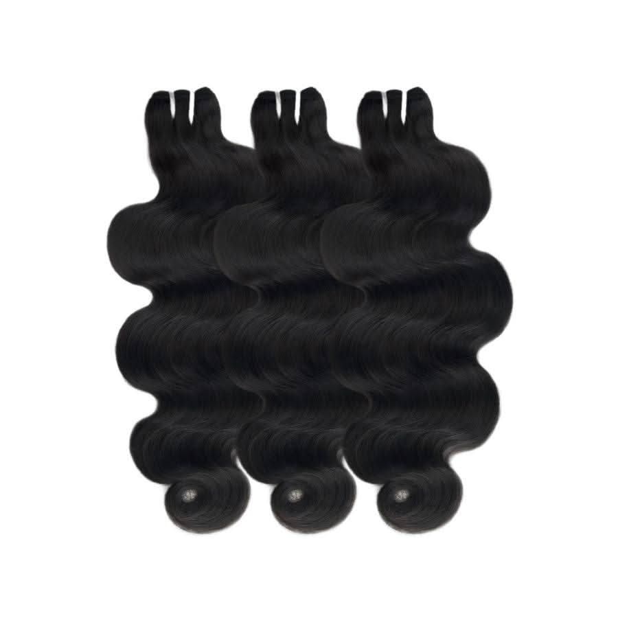 VOGUESTRANDS 13x4 Skinlike Real HD Lace Frontal with 3 Bundles Body Wave - VOGUESTRANDS