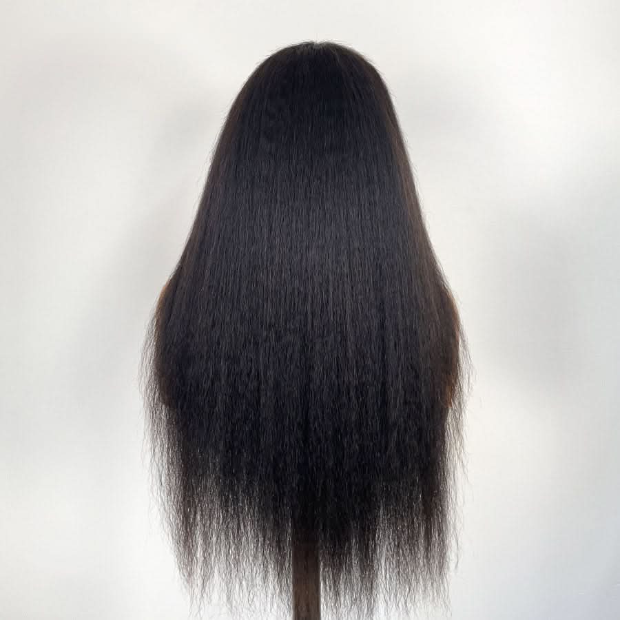 VOGUESTRANDS 7X6 Drawstring Glueless Wigs Kinky Straight Wear Go HD Lace Wigs - VOGUESTRANDS