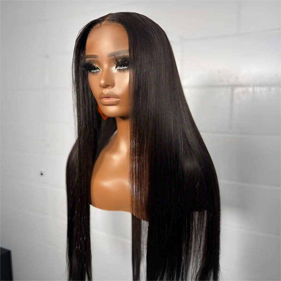 VOGUESTRANDS 7X6 FreshFit Drawstring Glueless Wigs Straight Wear Go HD Lace Wigs - VOGUESTRANDS