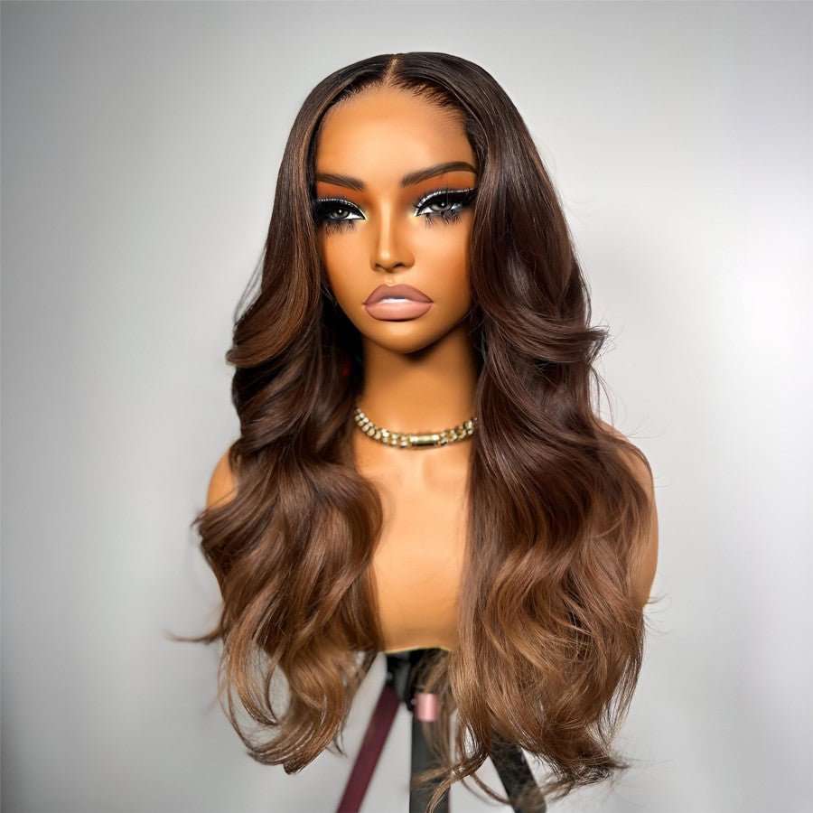 VOGUESTRANDS Premium Balayage 7X6 Drawstring Glueless Wigs HD Lace Wigs - VOGUESTRANDS